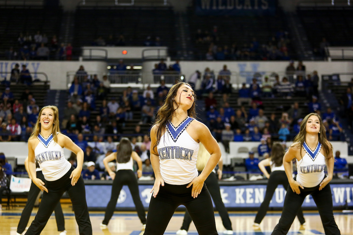 Dance Team.

Kentucky beats Samford 79-49.

Photo by Hannah Phillips | UK Athletics