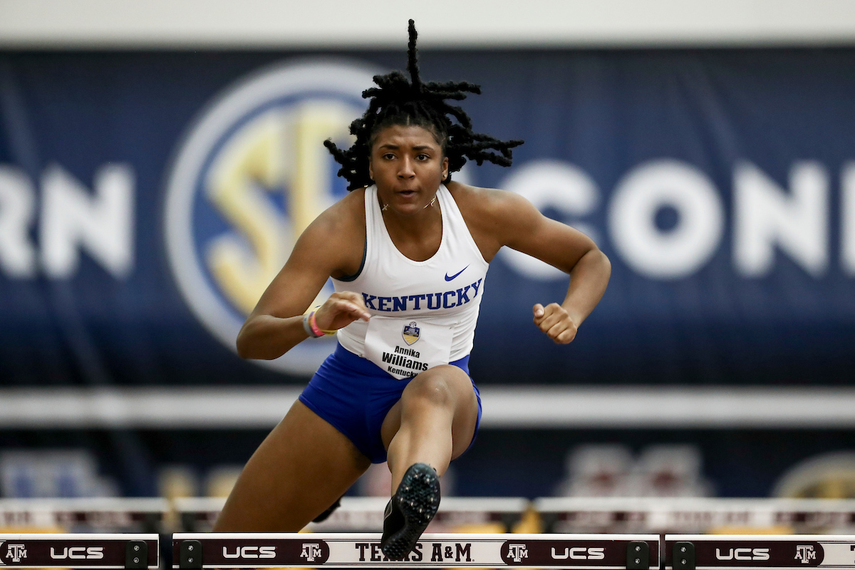 Annika Williams.

Day 1. SEC Indoor Championships.

Photos by Chet White | UK Athletics