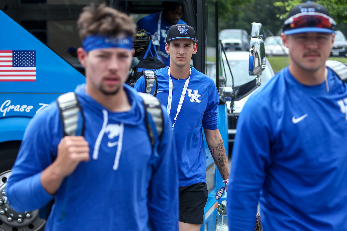 Ryan Hagenow.

Kentucky Baseball Practice at the 2022 SEC Tournament.

Photo by Sarah Caputi | UK Athletics
