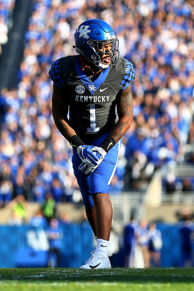 Lynn Bowden Jr.

Georgia beats UK 34-17.

Photo by Quinn Foster