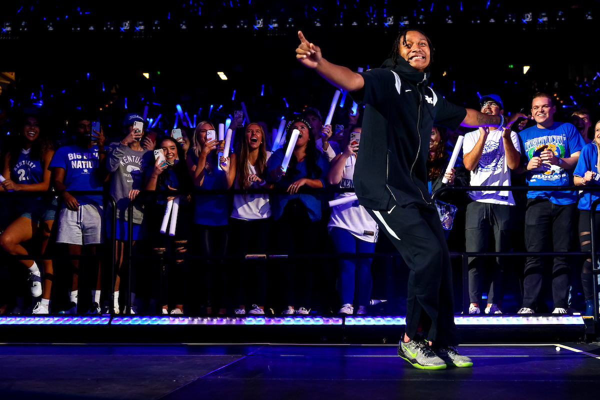 TyTy Washington Jr. 

Big Blue Madness.

Photo by Eddie Justice | UK Athletics