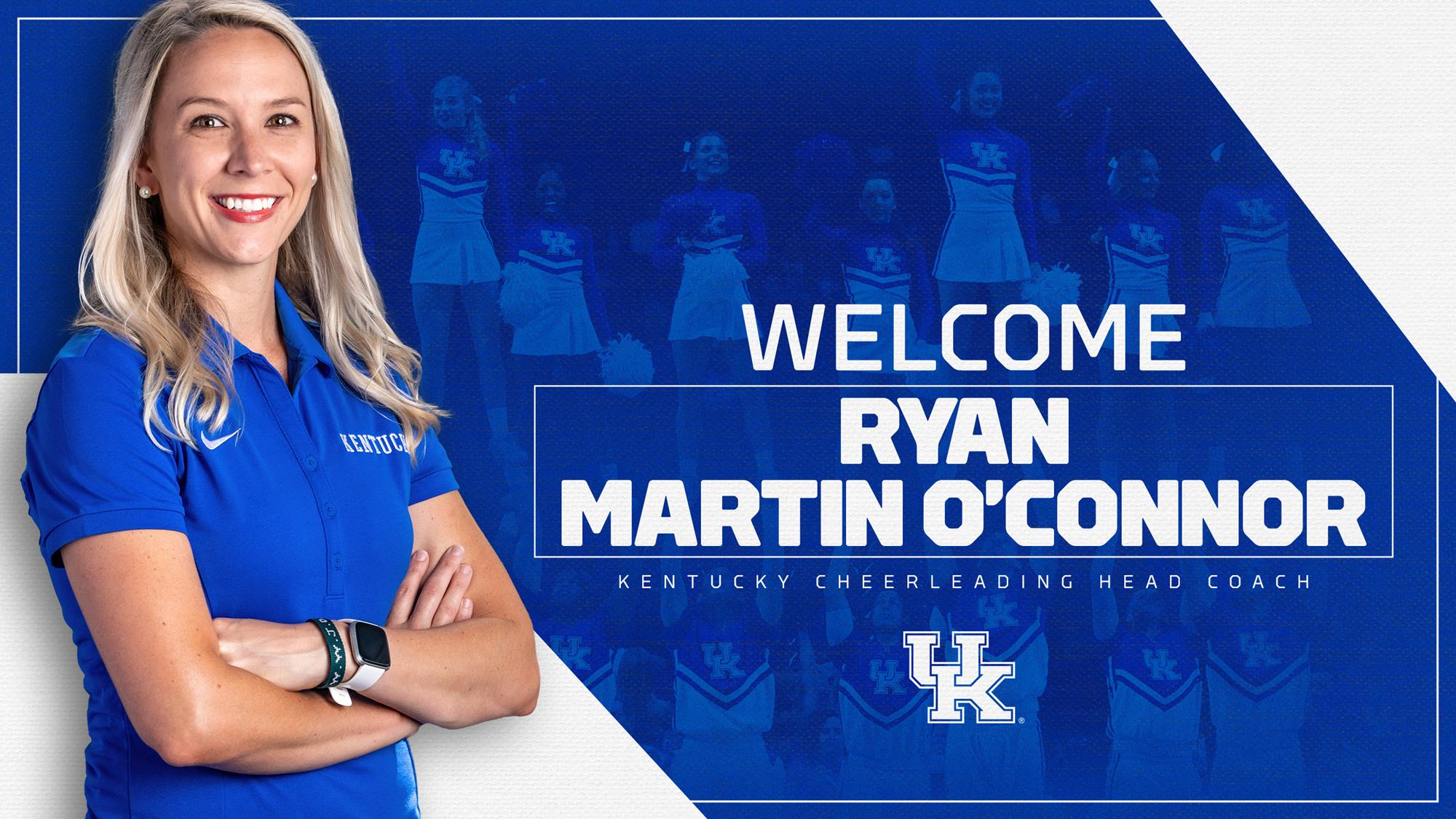 Ryan Martin O’Connor Named UK Cheerleading Head Coach