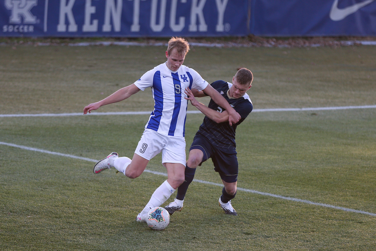 Eythor Bjorgolfsson.

Kentucky ties Akron 1 - 1.

Photo by Sarah Caputi | UK Athletics