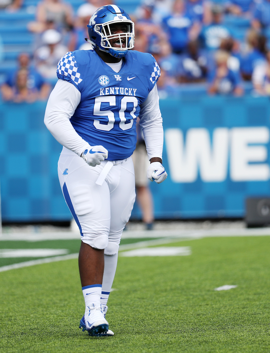 Marquan McCall

UK football beats Murray State 48-10.

Photo by Britney Howard | UK Athletics