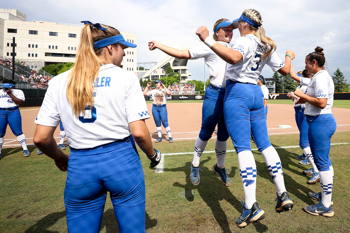 Erin Coffel, Taylor Ebbs.

Kentucky falls Virginia Tech 4-5.

Photo by Grace Bradley | UK Athletics
