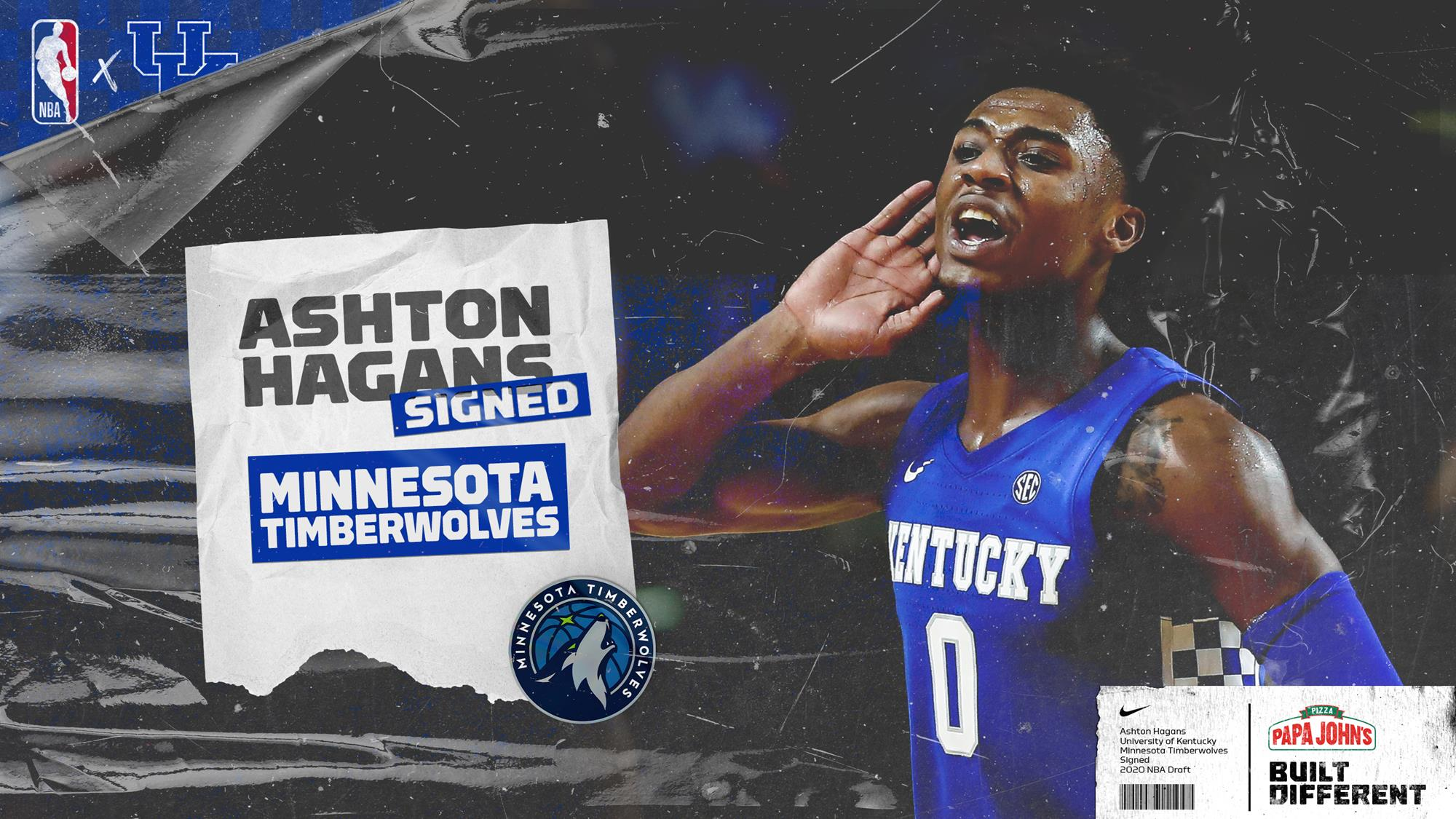 Hagans Signs Two-Way Contract with Minnesota Timberwolves