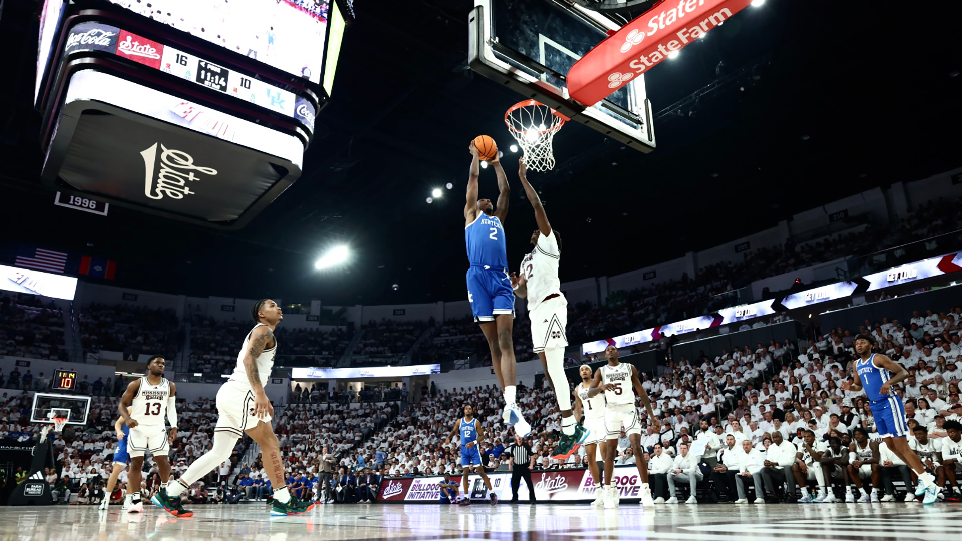 Highlights: Kentucky 91, Mississippi State 89