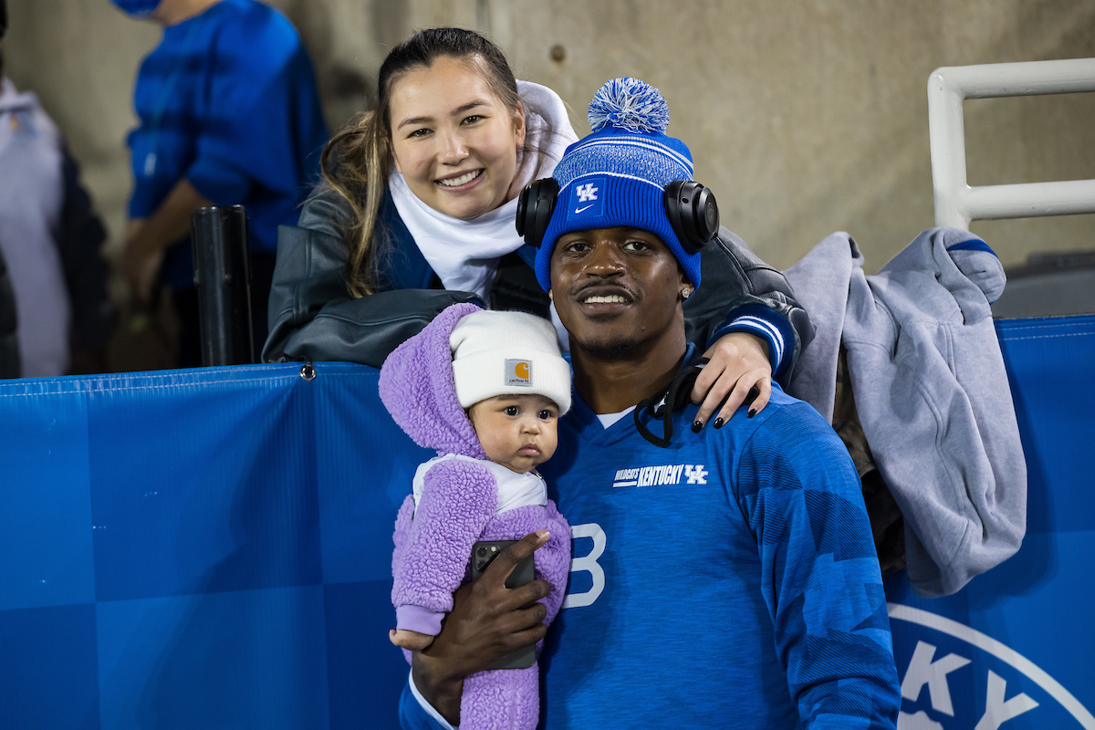Terry Wilson & Family

Kentucky beats South Carolina, 41-18.

Photo by Jacob Noger | UK Football