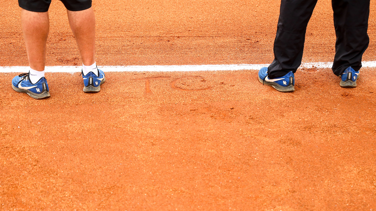 Terrence Clarke. 

Kentucky loses to LSU 10-7. 

Photo by Eddie Justice | UK Athletics