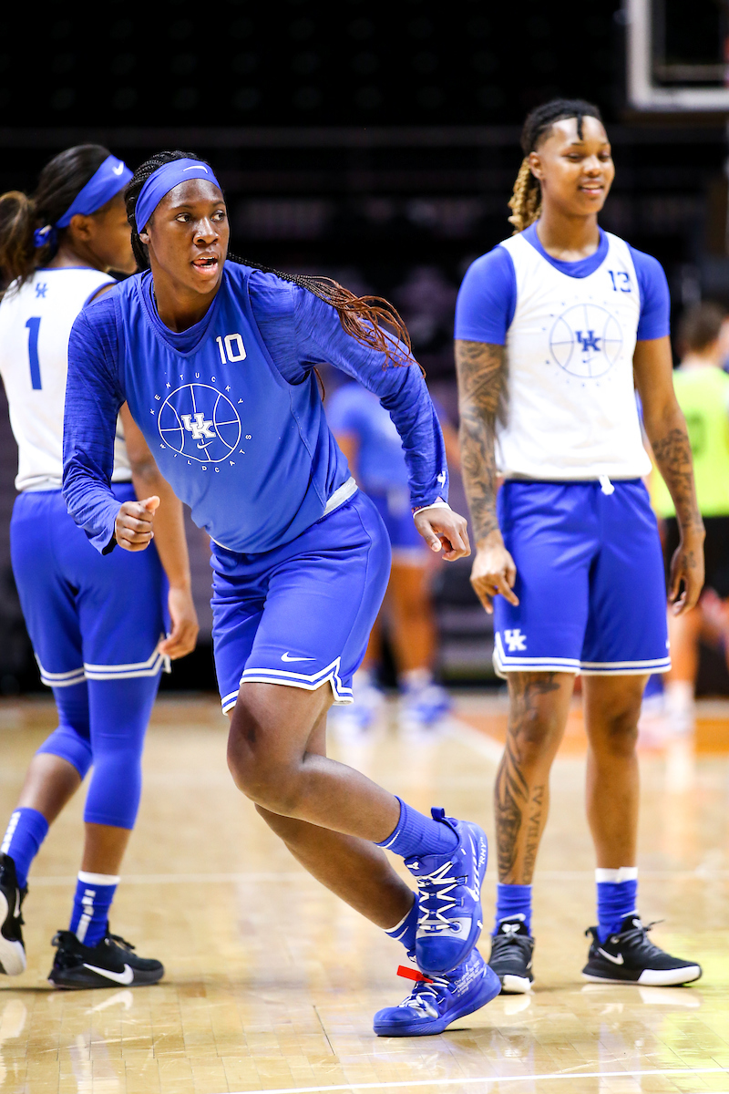 Rhyne Howard. 

Kentucky WBB vs Tennessee Practice.

Photo by Eddie Justice | UK Athletics
