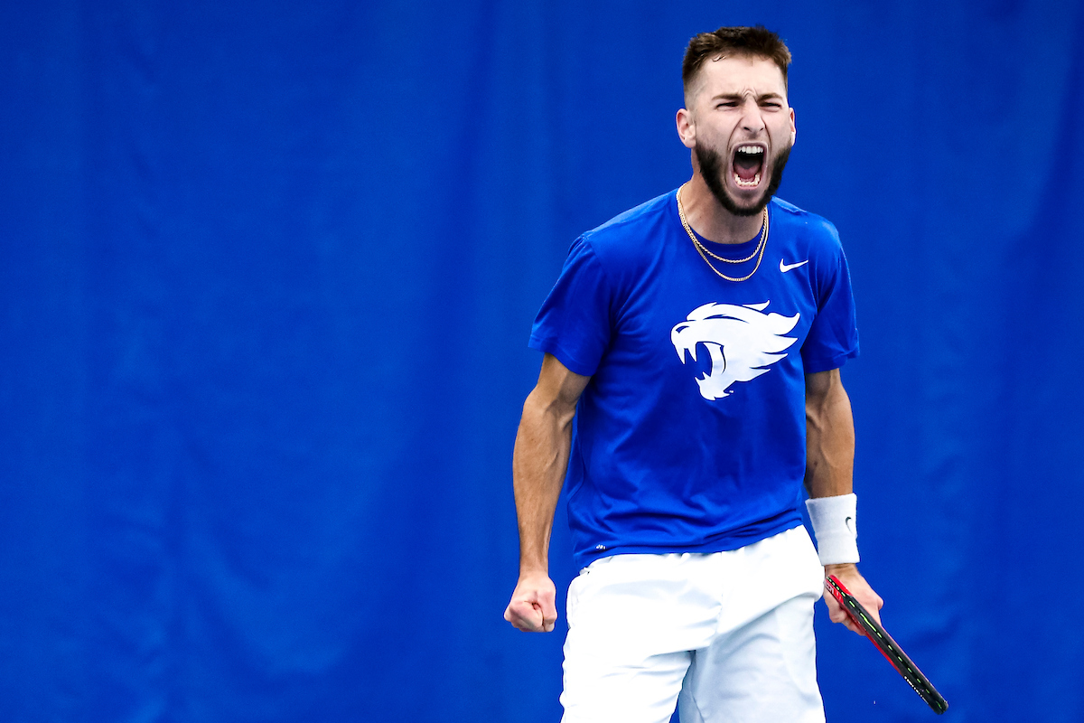Joshua Lapadat.

Kentucky defeats Tennessee 4-3.

Photo by Eddie Justice | UK Athletics