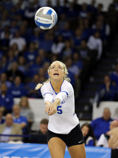Lauren Tharp

UK volleyball beats Purdue in the second round of the NCAA Tournament.  

Photo by Britney Howard  | UK Athletics