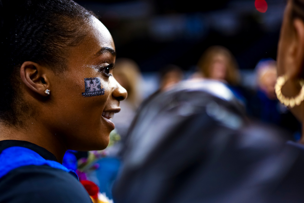 Arianna Patterson.

Kentucky beats Michigan State on senior day.

Photo by Eddie Justice | UK Athletics