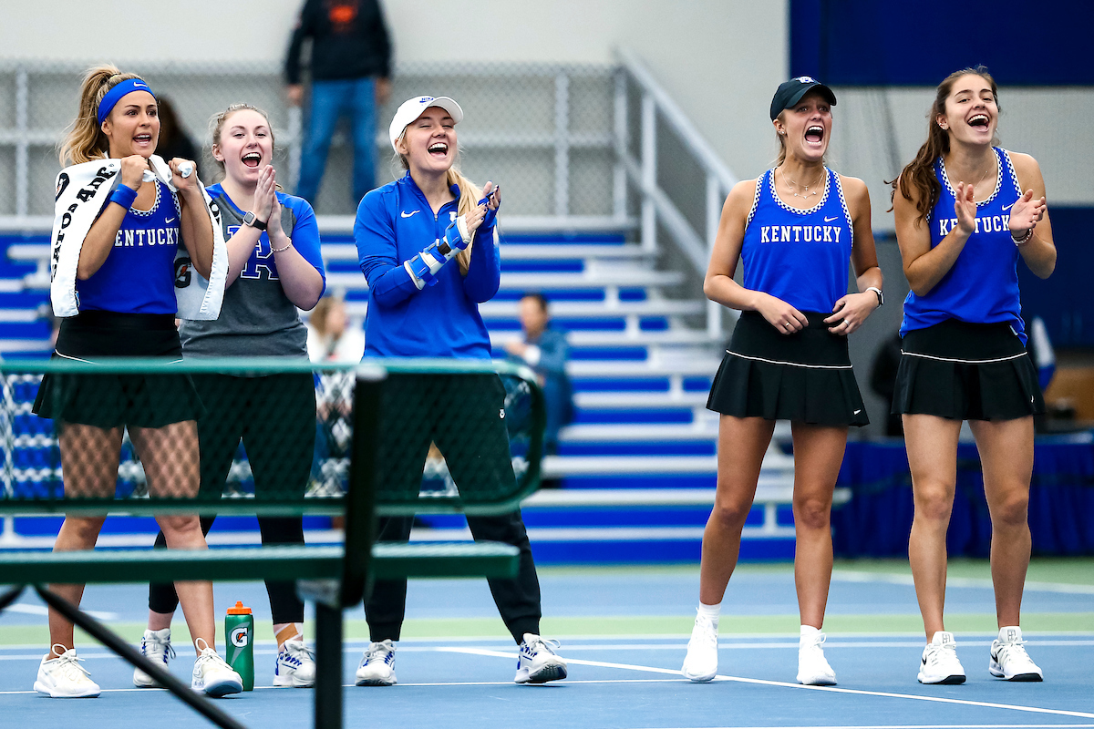 Celebration.

Kentucky falls to Florida 4-2.

Photo by Eddie Justice | UK Athletics