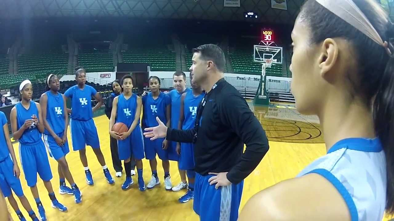 UK HOOPS SHOOT AROUND vs BAYLOR