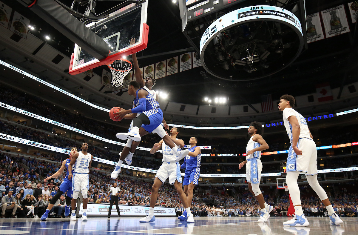 Ashton Hagans. 

UK beats to UNC 80-72. 


Photo By Barry Westerman | UK Athletics