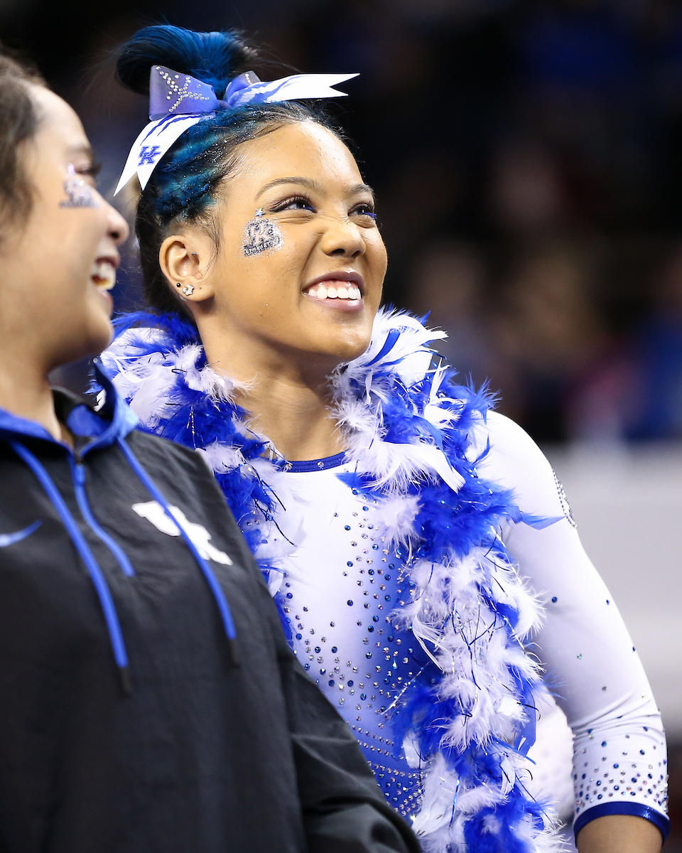 Carissa Clay.

Kentucky defeats Michigan State on Senior night.

Photo by Tommy Quarles | UK Athletics