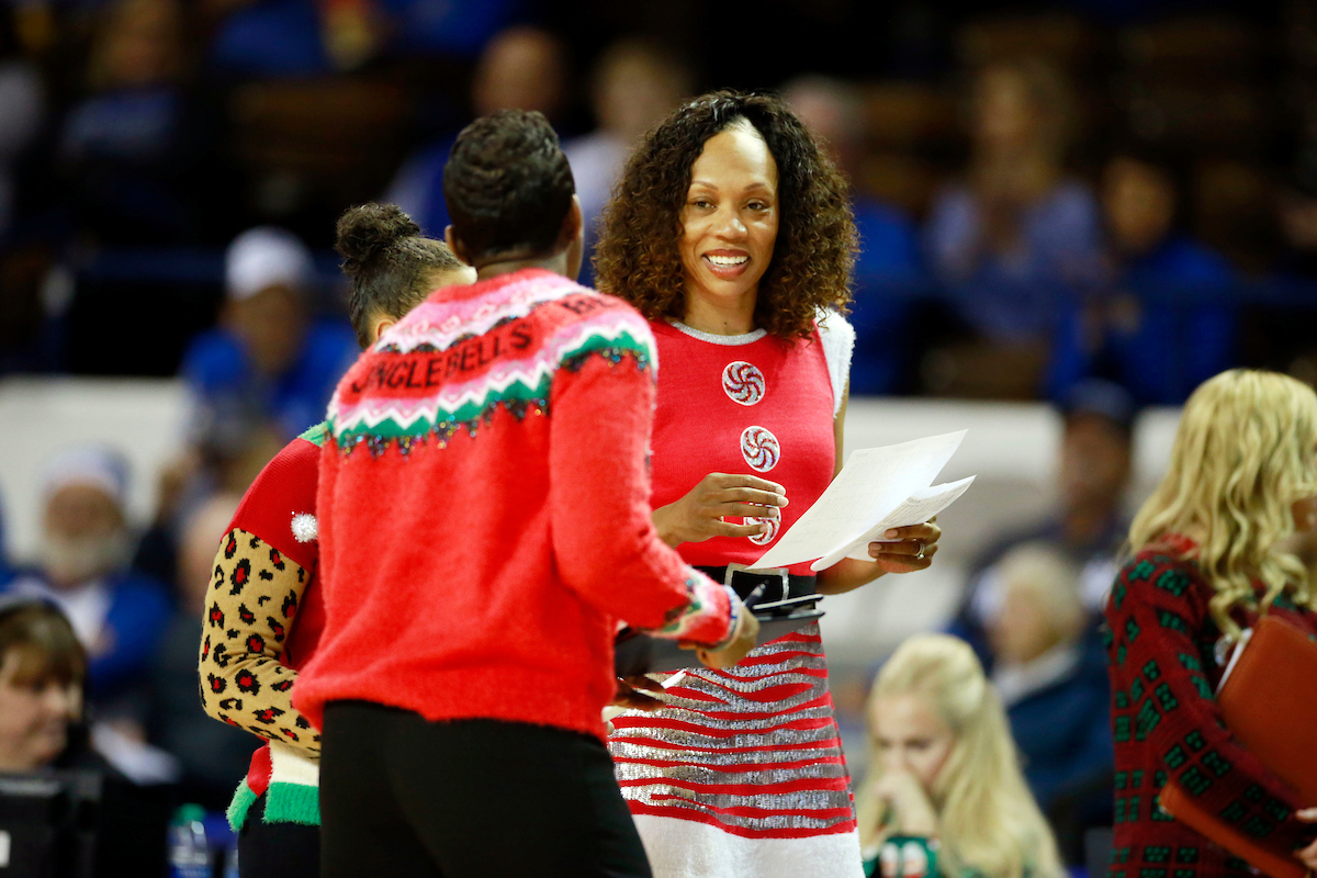 Kyra Elzy

Kentucky beats Samford 79-49. 

Photo by Britney Howard | Staff
