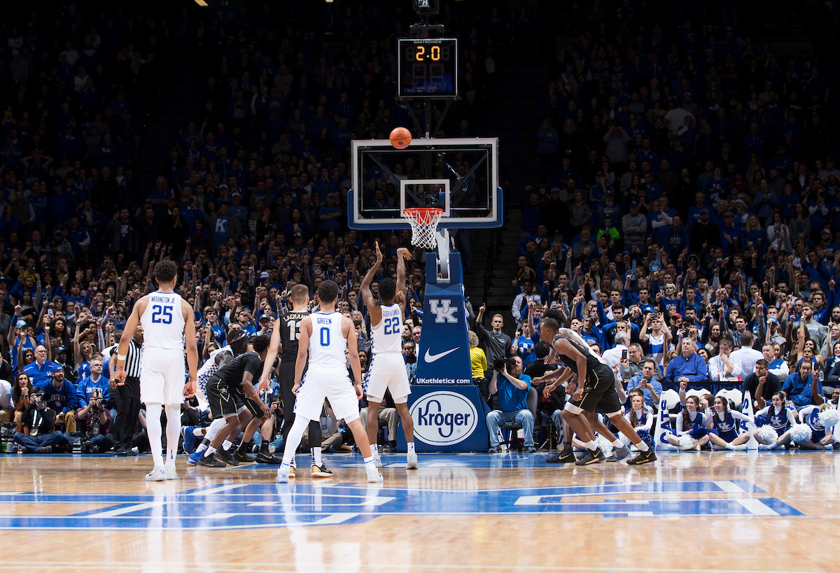 Shai Gilgeous-Alexander.

The University of Kentucky men's basketball team beats Vanderbilt 83-81 on Tuesday, January 30, 2018 at Rupp Arena in Lexington, Ky.


Photos by Mark Cornelison | UK Athletics