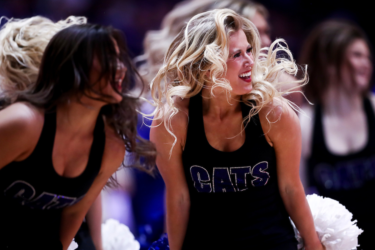 Dance Team. Allison Broadhurst.

Kentucky beat Alabama 90-81.

Photos by Chet White | UK Athletics