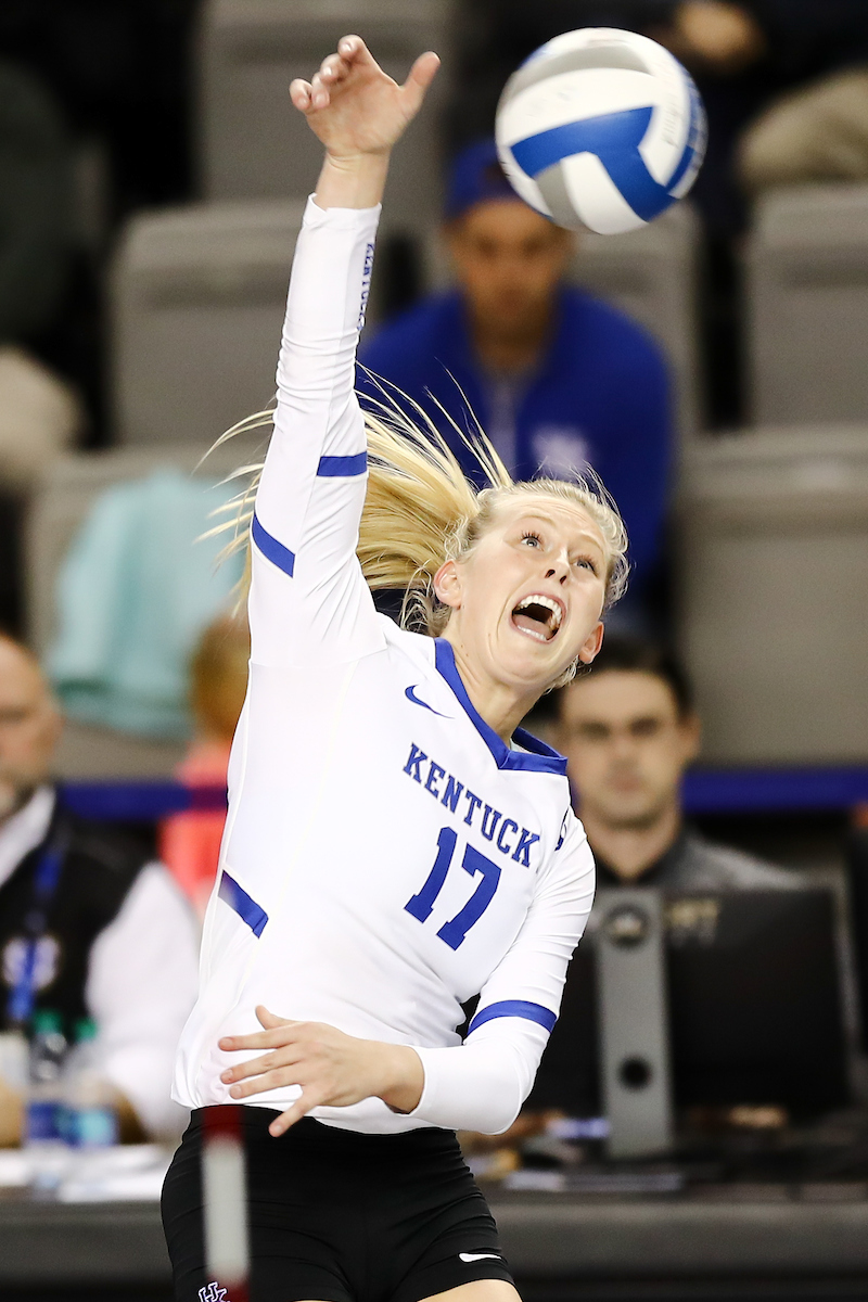 Alli Stumler.

Kentucky beat Ole Miss 3-0.


Photo by Elliott Hess | UK Athletics