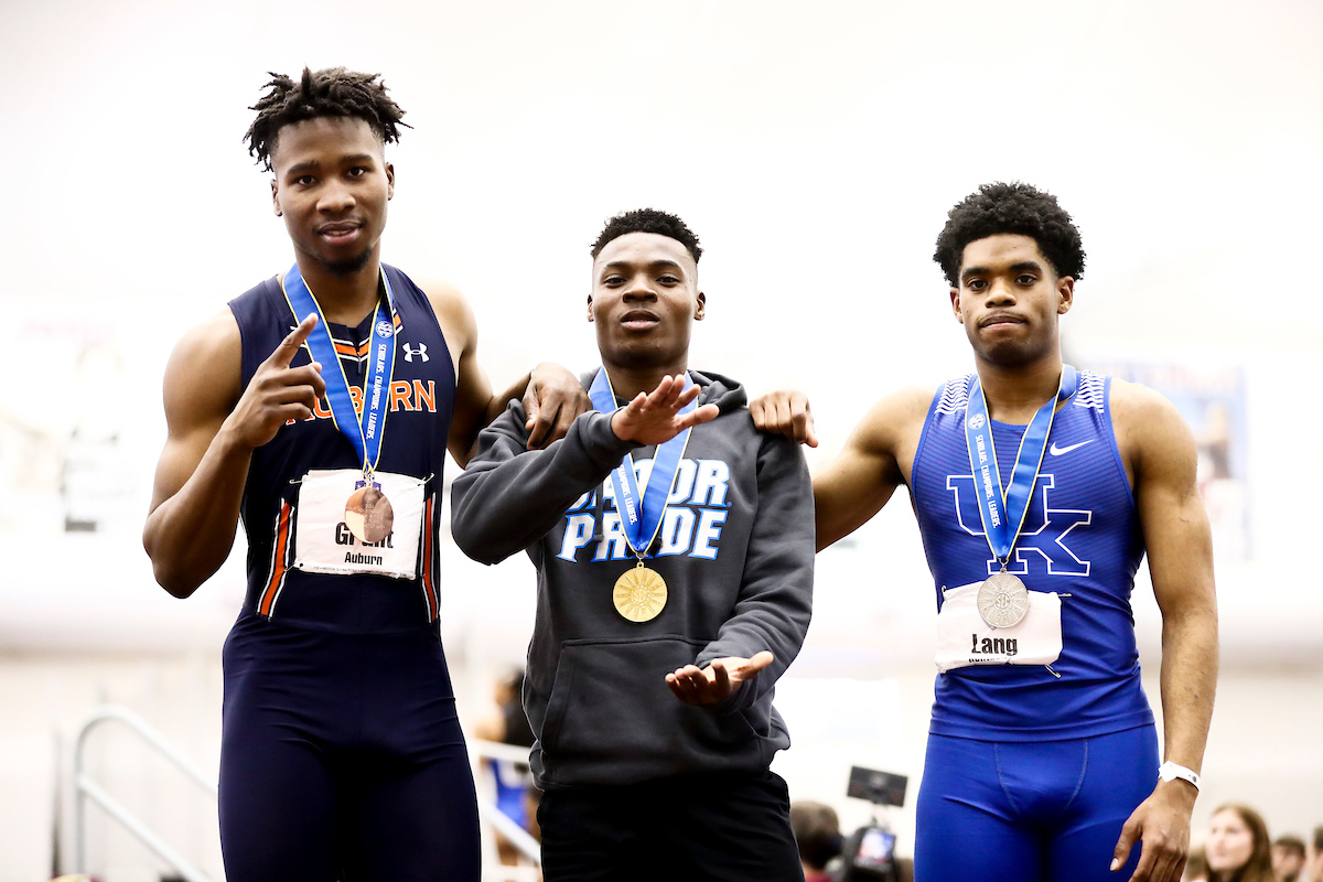 Lance Lang.

2020 SEC Indoors day two.

Photo by Chet White | UK Athletics
