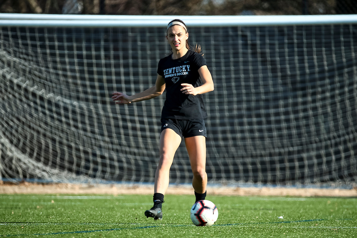 Emily Duncan.

Kentucky Women’s Soccer Practice. 

Photo by Eddie Justice | UK Athletics