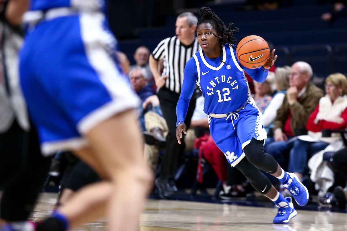 Amanda Paschal. 

Kentucky beat Ole Miss 94-52.

Photo by Eddie Justice | UK Athletics