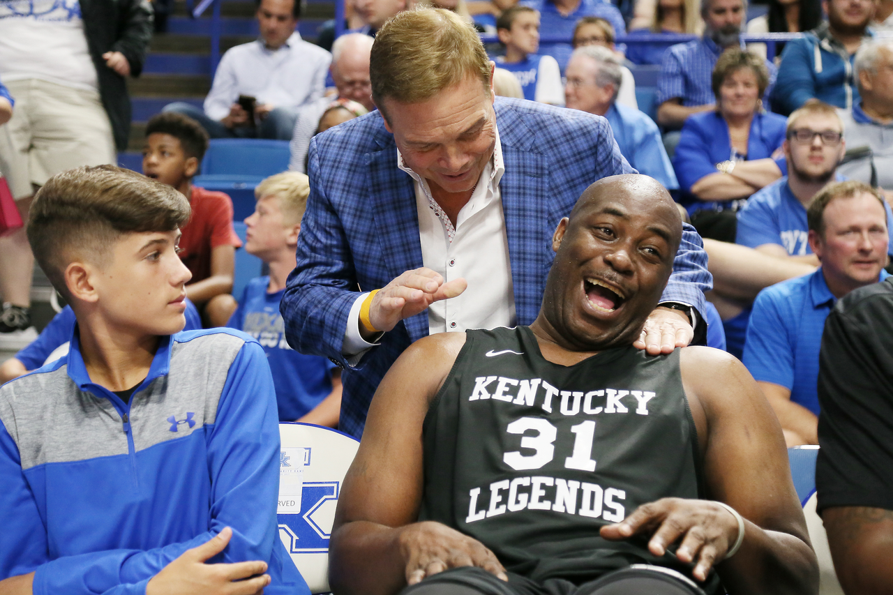 Former Kentucky men's basketball players across a number of decades came back to Rupp Arena for the 2017 UK Alumni Charity Series. 