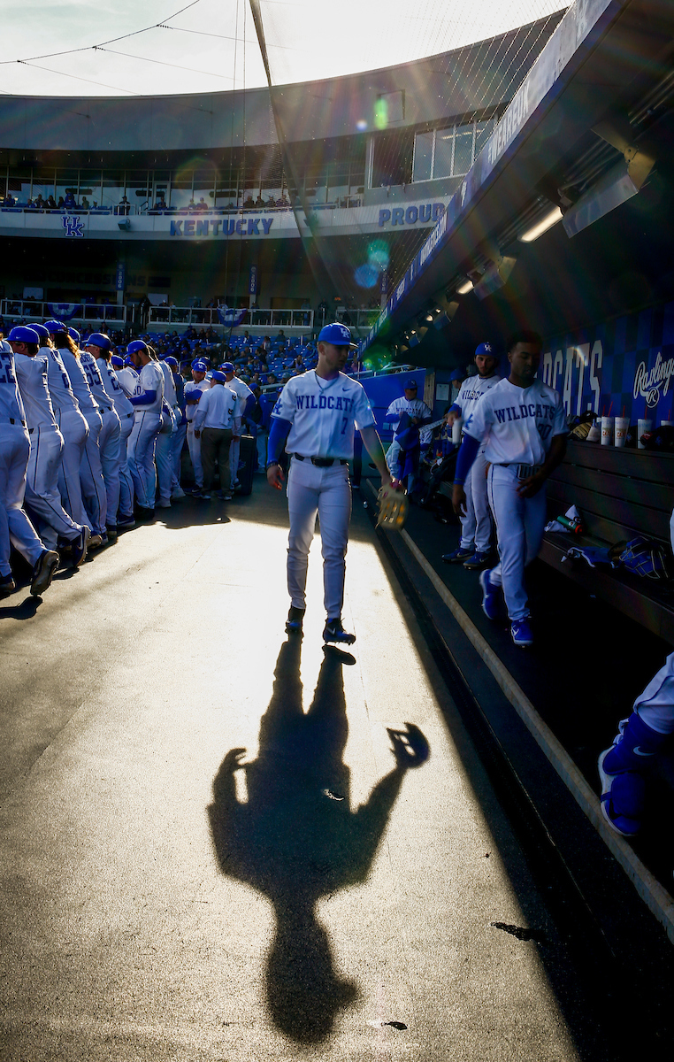 Rook Ellington.

Kentucky baseball defeated EKU 7-3 on opening day at Kentucky Proud Park.

Photo by Chet White | UK Athletics