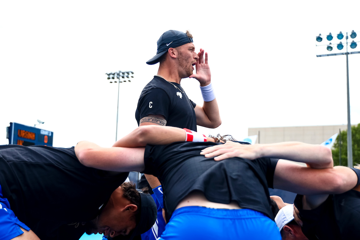Millen Hurrion.

Kentucky falls to Virginia 4-0 at the National Championship.

Photo by Eddie Justice | UK Athletics