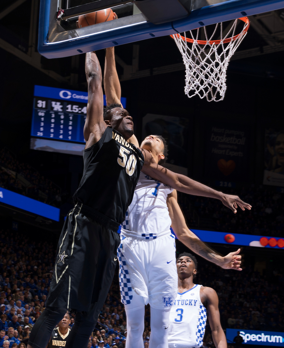 Sacha Killeya-Jones

The University of Kentucky men's basketball team beats Vanderbilt 83-81 on Tuesday, January 30, 2018 at Rupp Arena in Lexington, Ky.


Photos by Mark Cornelison | UK Athletics