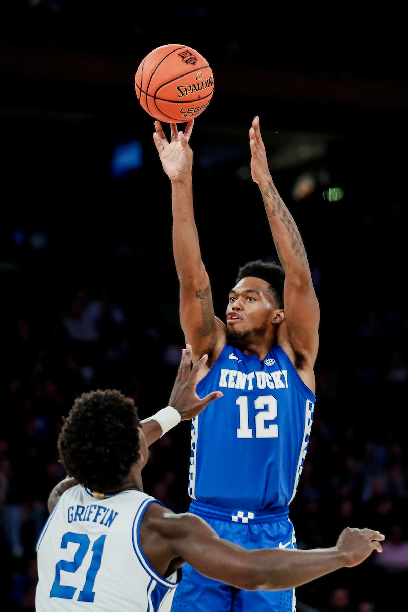 Keion Brooks Jr.

Kentucky loses to Duke 79-71 in the Champions Classic at Madison Square Garden in New York on Nov. 9, 2021.

Photos by Chet White | UK Athletics