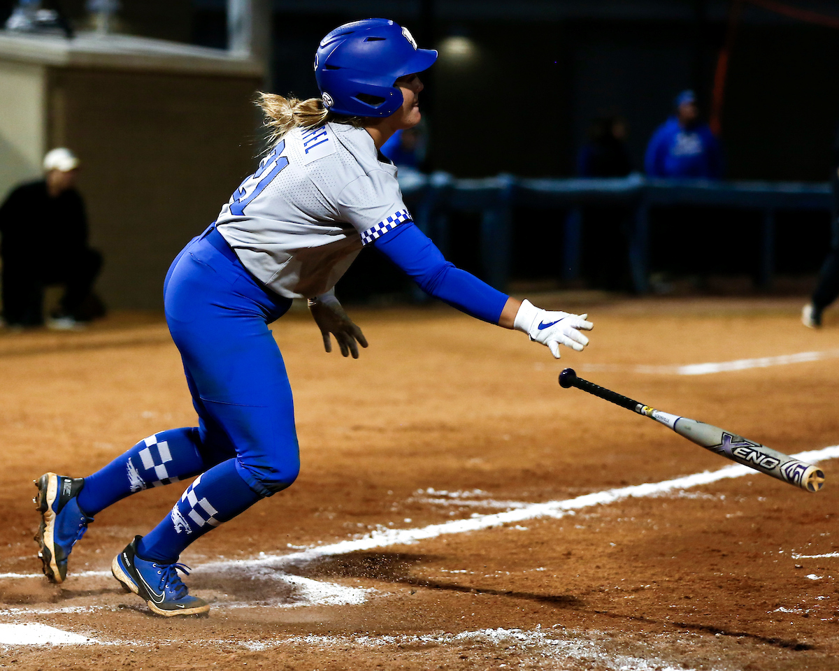 Erin Coffel.

Kentucky beats Michigan 9-2.

Photo by Grace Bradley | UK Athletics