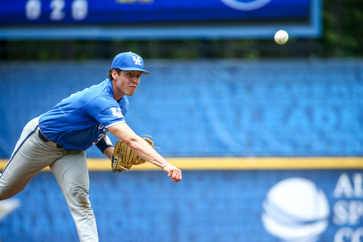 Sean Harney. 

Kentucky beats Auburn 3-1.

Photo by Sarah Caputi | UK Athletics