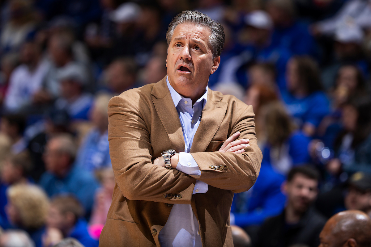 John Calipari.

UK men's basketball beat Winthrop University 87-74 on Wednesday, November 21, 2018.

Photo by Chet White | UK Athletics