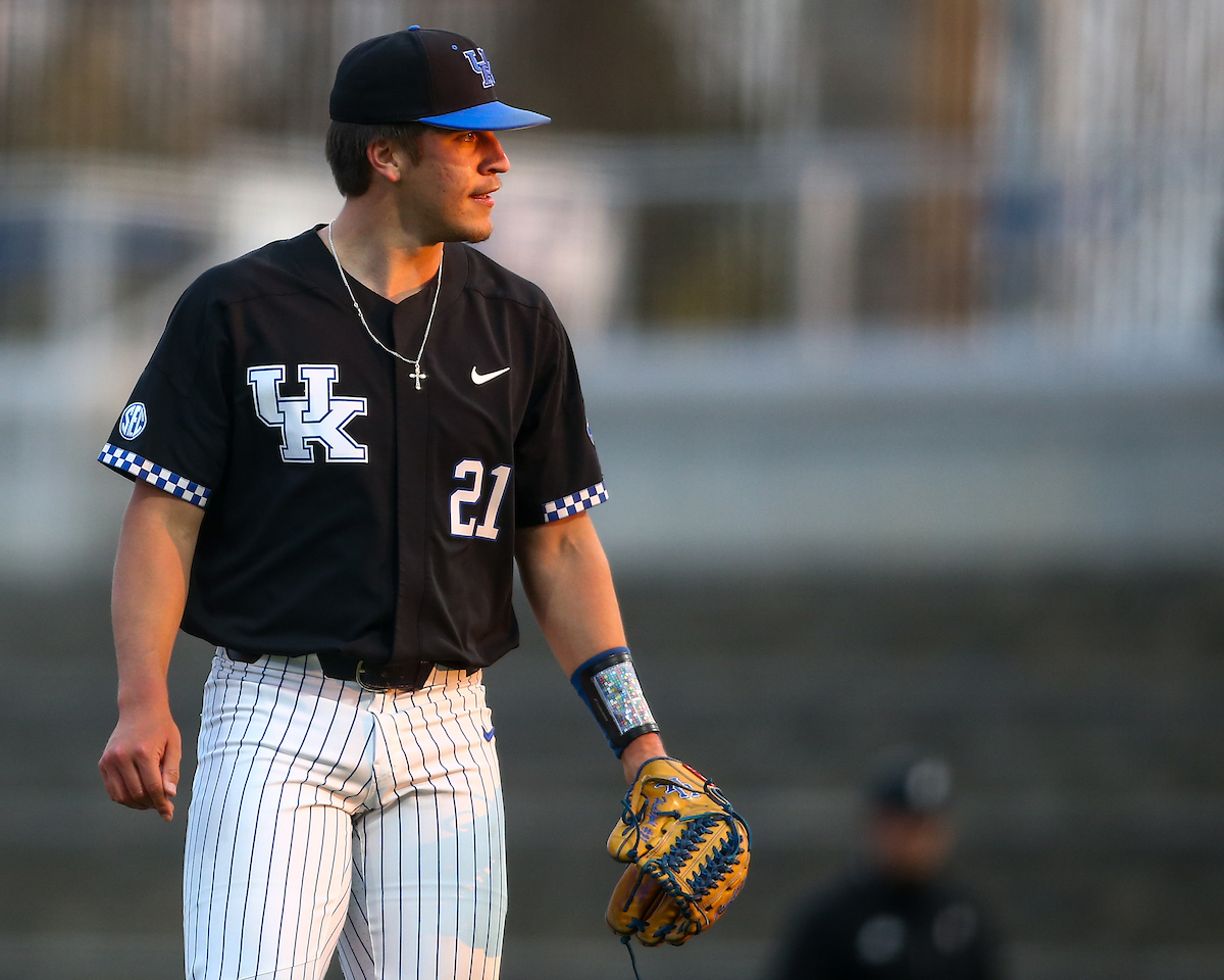 Wyatt Hudepohl. 

Kentucky defeats Bellarmine 12-0. 

Photo by Eddie Justice | UK Athletics