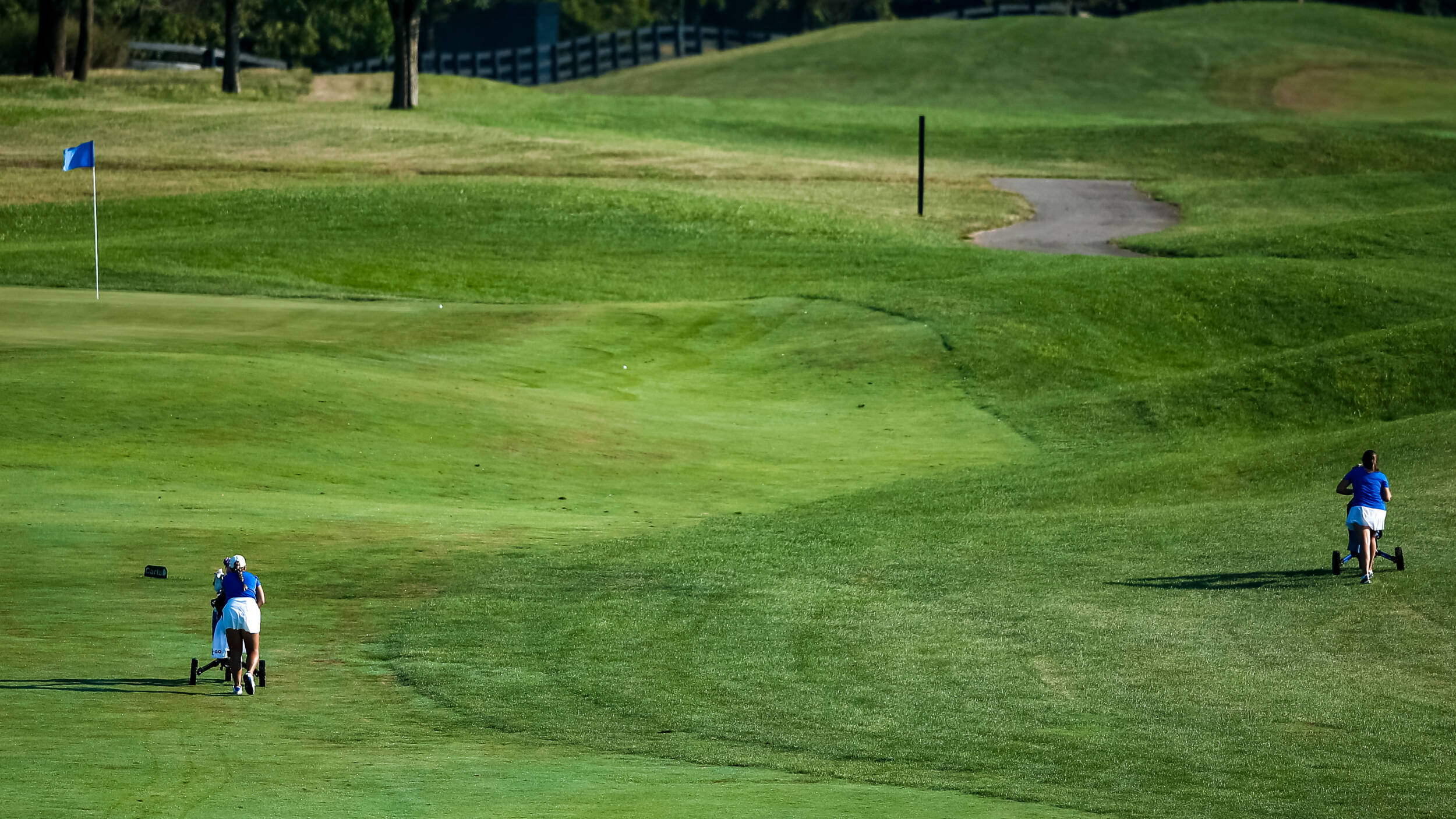 Jensen Castle Has Two Chip-Ins, Four Shots Off the Lead at Darius Rucker Intercollegiate