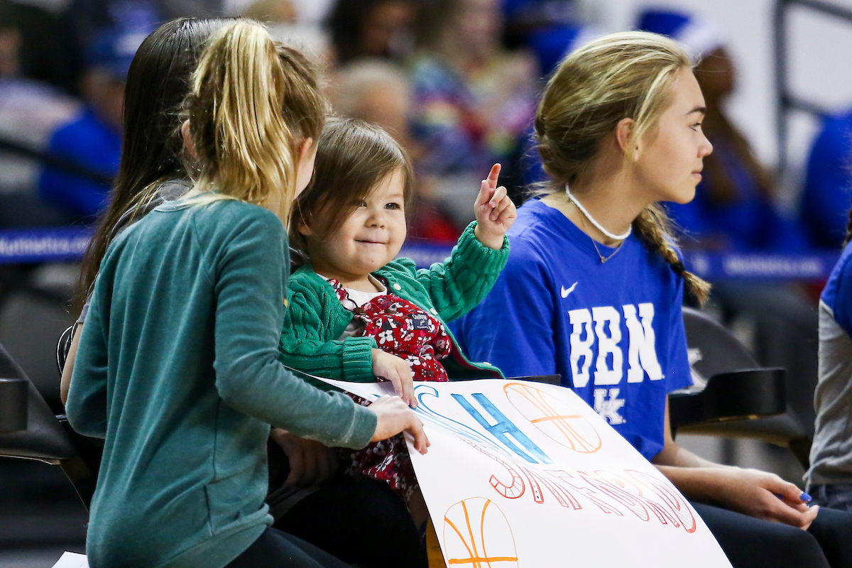 Fans.

Kentucky beats Samford 79-49.

Photo by Hannah Phillips | UK Athletics