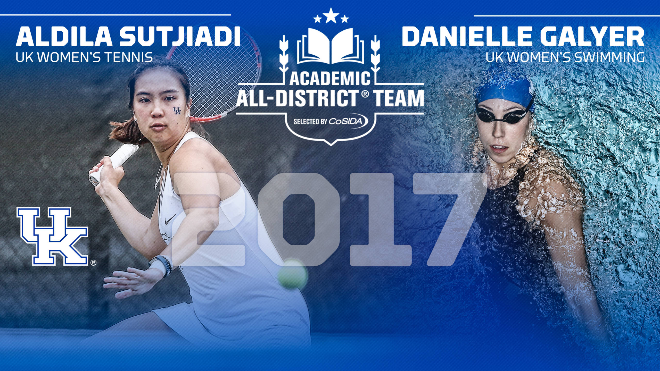 Sutjiadi and Galyer Selected to CoSIDA Academic All-District At-Large Team