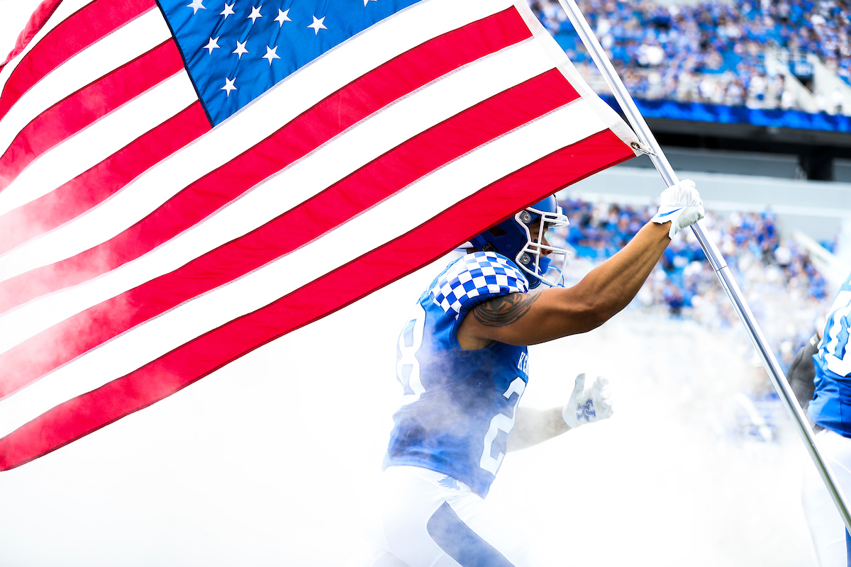 Zach Johnson.

UK beats UTC, 28-23.

Photos by Chet White | UK Athletics