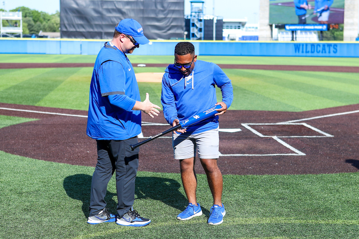 Josh Walker. Richie Wells.

2022 Kentucky Baseball Senior Day.

Photo by Sarah Caputi | UK Athletics