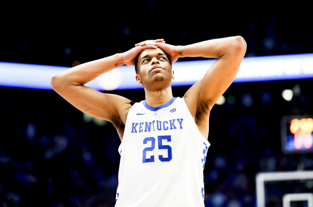PJ Washington.

Kentucky beat Arkansas 70-66.

Photo by Isaac Janssen | UK Athletics