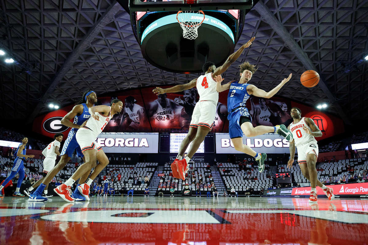 Devin Askew.

Kentucky falls to Georgia, 63-62.

Photo by Elliott Hess | UK Athletics