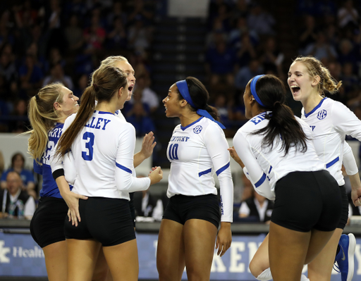 Volleyball beats Arkansas

Photo by Britney Howard | UK Athletics