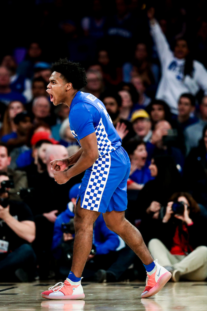 Sahvir Wheeler.

Kentucky loses to Duke 79-71 in the Champions Classic at Madison Square Garden in New York on Nov. 9, 2021.

Photos by Chet White | UK Athletics