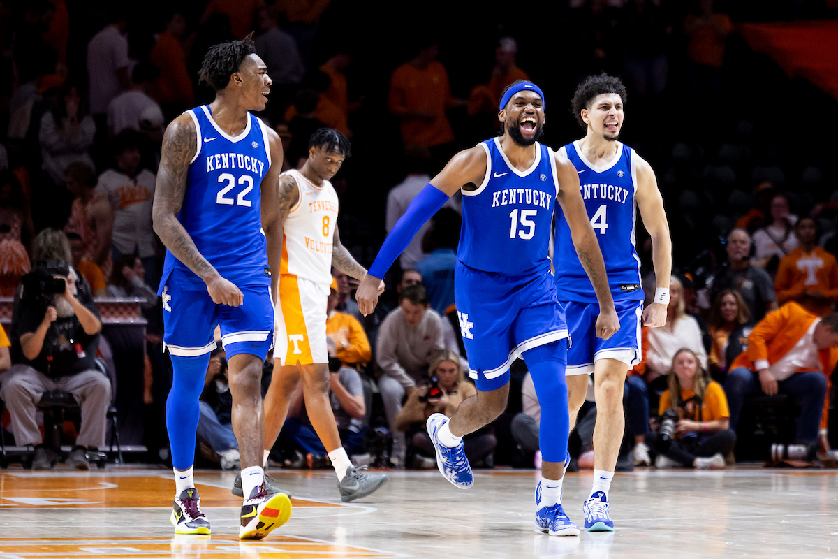 Kentucky-Tennessee Men's Basketball Photo Gallery