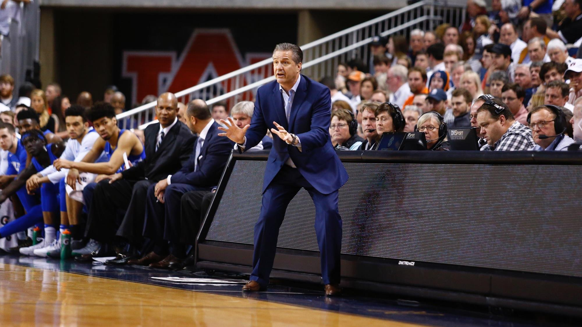 Calipari Keeping Steady Hand through Struggles