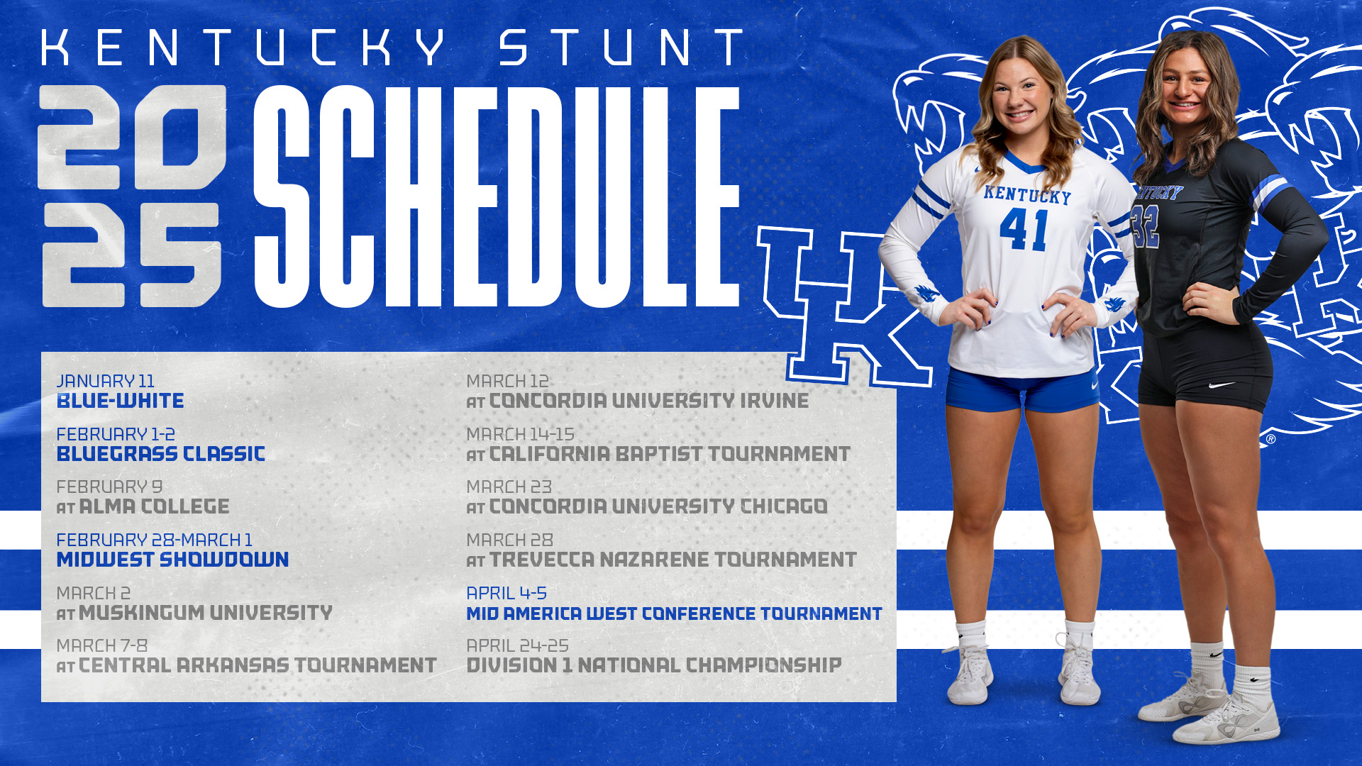 Kentucky STUNT Announces 2025 Schedule