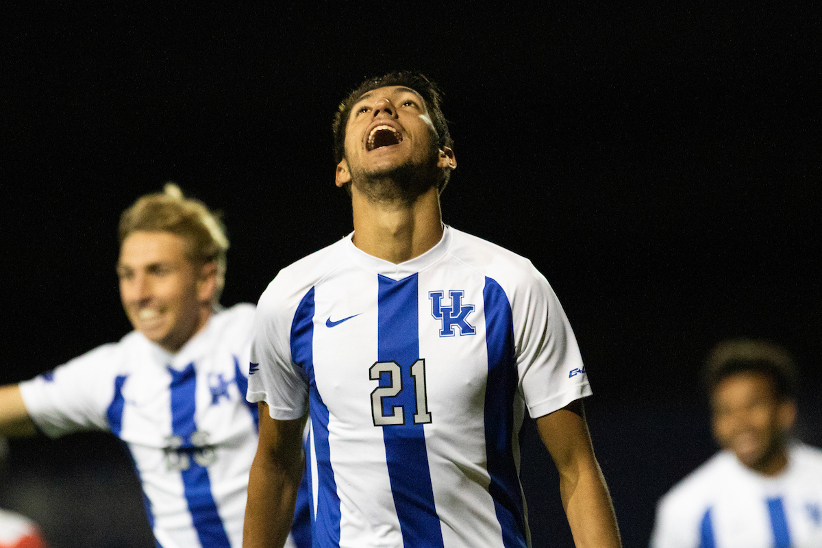 Kalil Elmedkhar.

Kentucky defeats Ohio State University 2-1.

Photo by Grace Bradley | UK Athletics